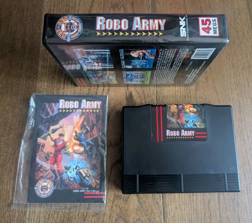 Robo army neo geo - aes,