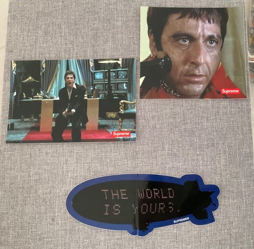 Supreme fw17 scarface world - scarface, is