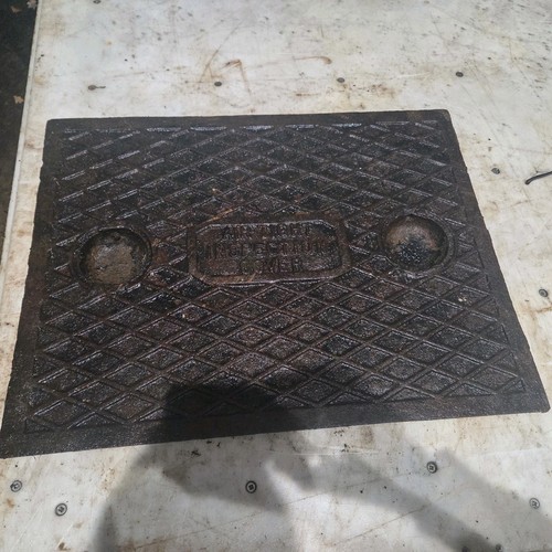 Cast iron manhole - iron,