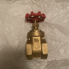 1.5” Brass Wheel Gate Valve