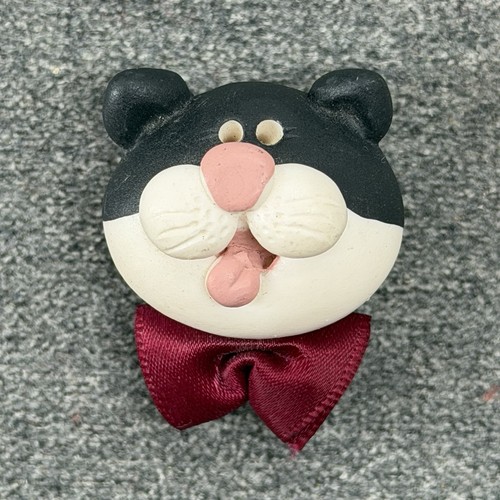 Vintage tuxedo cat fridge - vintage,