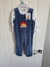 Jojo Maman Bebe Baby Boy Blue Paddington Outfit New With Tags Age 9-12 Months