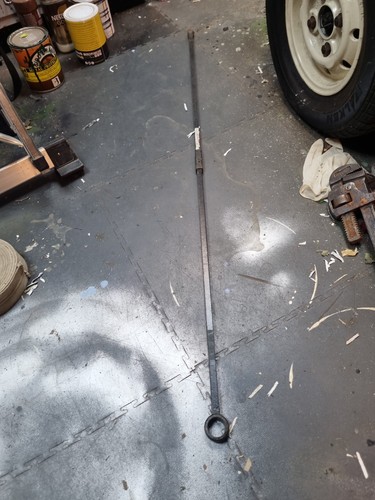 Vintage classic car - jack, rods