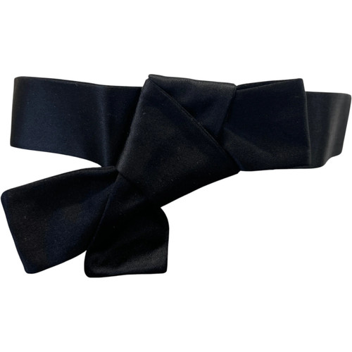 Prada women tied belt - tied, black