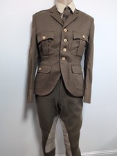 VE DAY British Army Uniform Jacket & Jodhpurs ww2 style pataloons jods brown