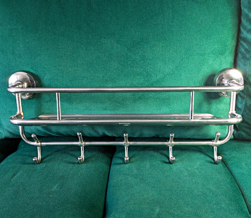 Wall mounted metal coat - wall,