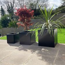 Large Aluzinc Garden Pots Outdoor – Weather-Resistant Metal Planters For Plants