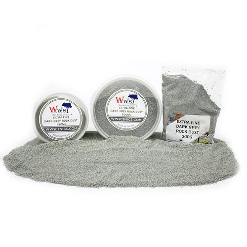 Extra fine dark - fine, dust
