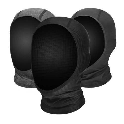Motorcycle open face - face, balaclava