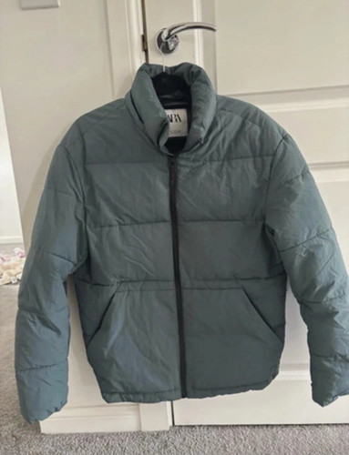 Zara men green padded - men’s,