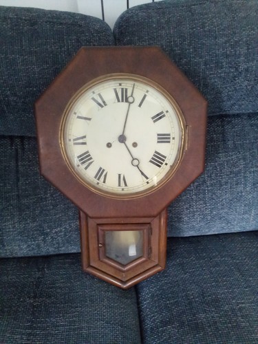Vintage drop dial wall - drop, clock