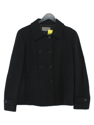 Jaeger overcoat jacket black - overcoat,