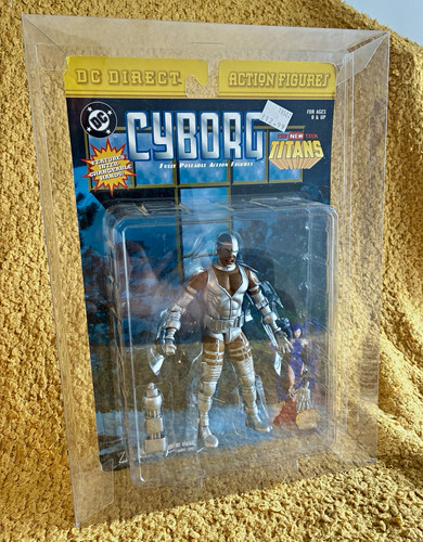 Direct cyborg action figure - dc,