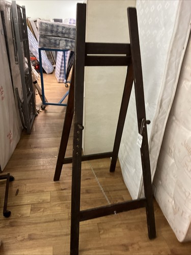 Vintage folding wooden easel - folding,