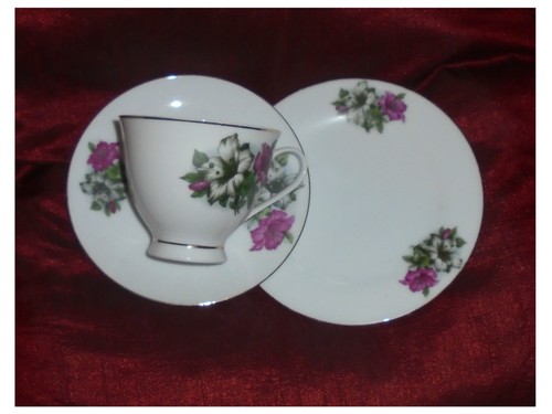 Pretty pink rose trio made - pink,