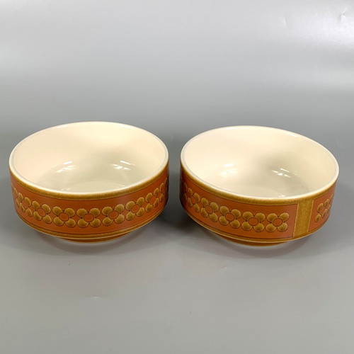 Hornsea pottery saffron soup - hornsea,