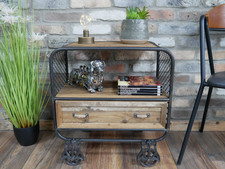 Rustic Industrial Metal & Wood