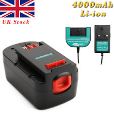 18V 4.0AH Ni-MH Battery/Charger For Black Decker HPB18 A18 A1718 A18E HPB18-OPE