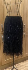 Feraud Black Ostrich Feather