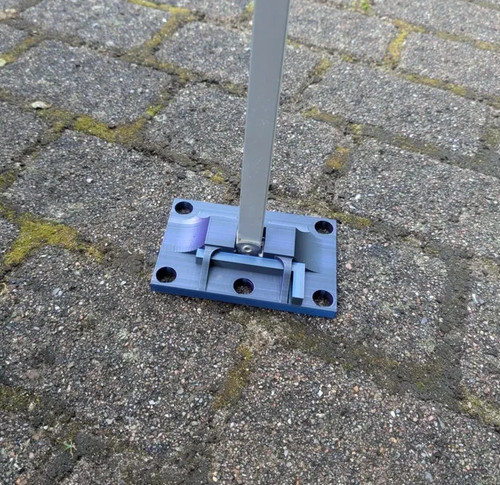 Campervan awning feet plates - awning,