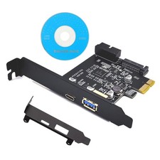 PCI-E 1X to USB 3.2 Gen1 5Gbps