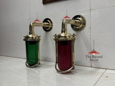 Brass Swan Neck Wall Light