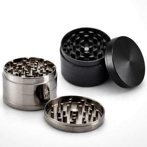 55mm black silv - 55mm, metal