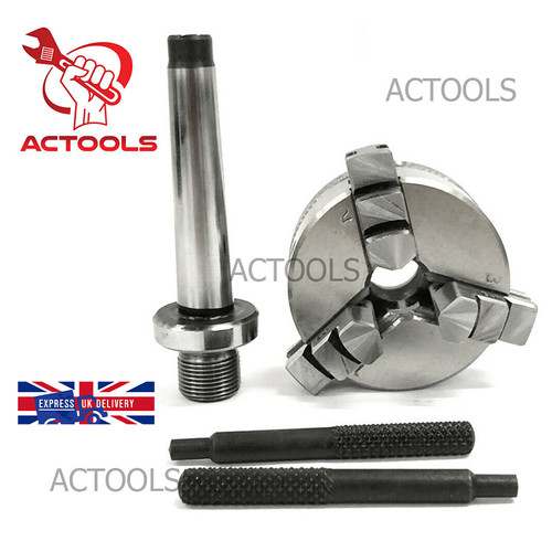 Mini lathe chuck 50mm - 3, jaw