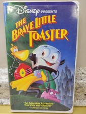 The Brave Little Toaster VHS 1987 Animation Family Buena Vista