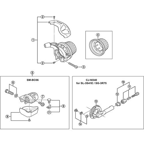 Shimano spares cycle - spares, bicycle