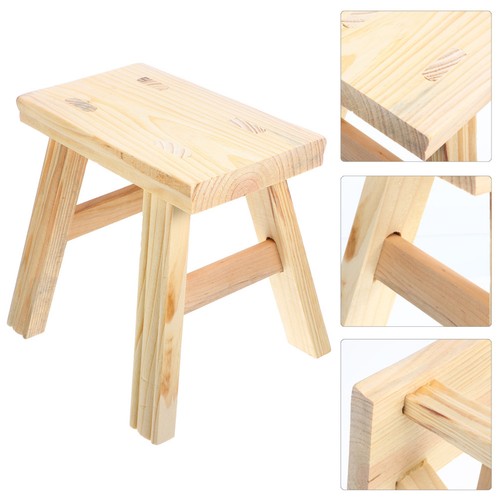 Wood step stool - wood,