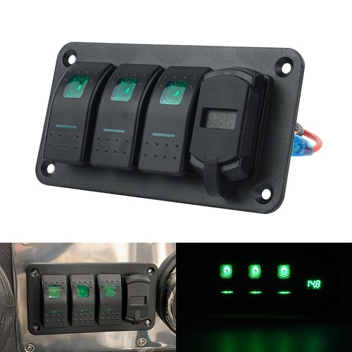 Gang usb type rocker - 3, usb+type-c