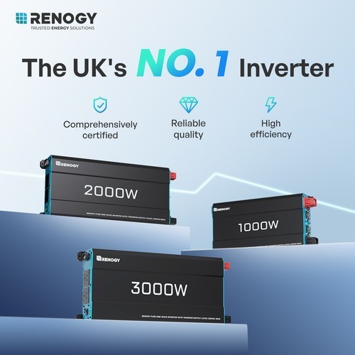 Renogy 3000w 12v pure - 3000w, sine