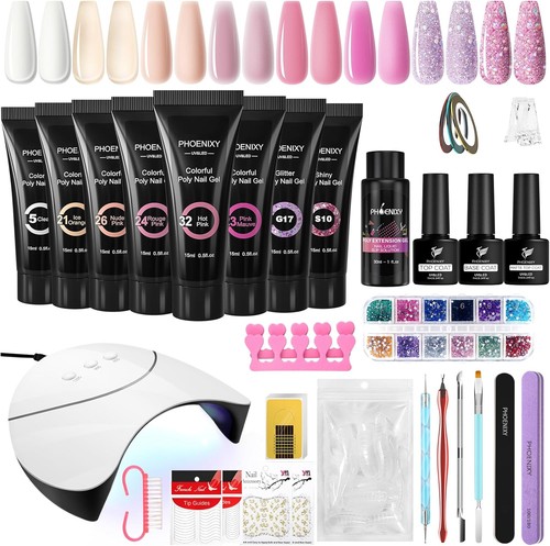 Phoenixy poly nail gel - nail, 8