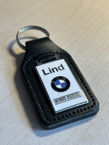 Bmw vintage dealership - vintage, keyring