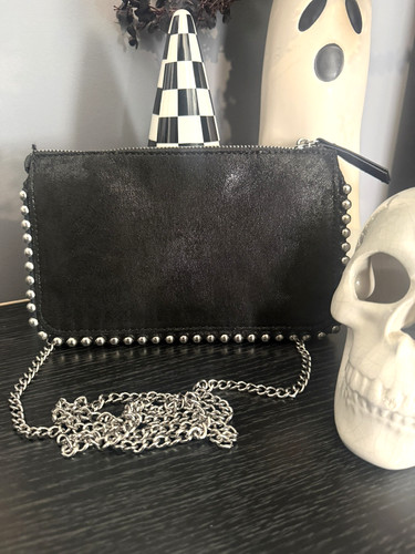 Zara metallic black and - metallic,