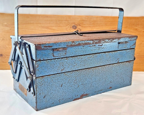 Vintage ital blue metal - vintage,