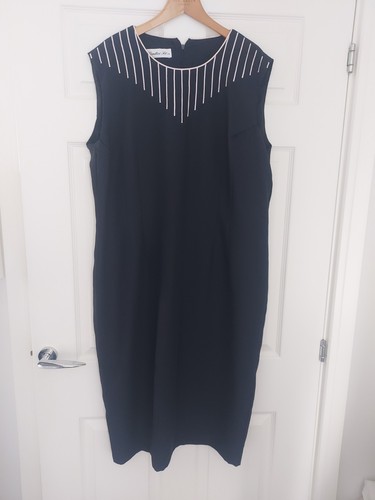 Ladies dress navy blue - ladies, uk