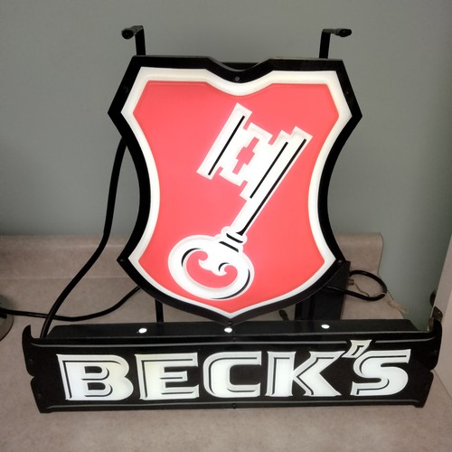 Rare vintage becks beer german - vintage,