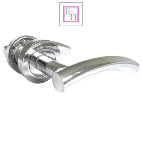 Chrome door handles - chrome, modern
