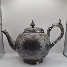 Vintage Sheffield Plate Teapot
