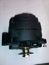 Black  6 volt 60 amp 1 wire GM alternator Positive Ground with pulley 