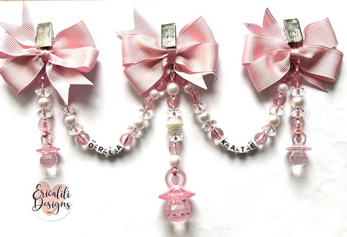 Personalised triple pram - pram, charm