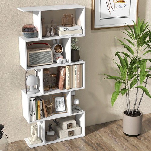 Shaped display bookshelf 5 - bookshelf,
