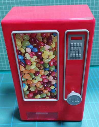 Mini candy vending machine - candy,