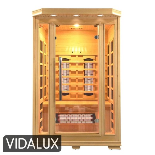 Infrared sauna person - sauna, 2