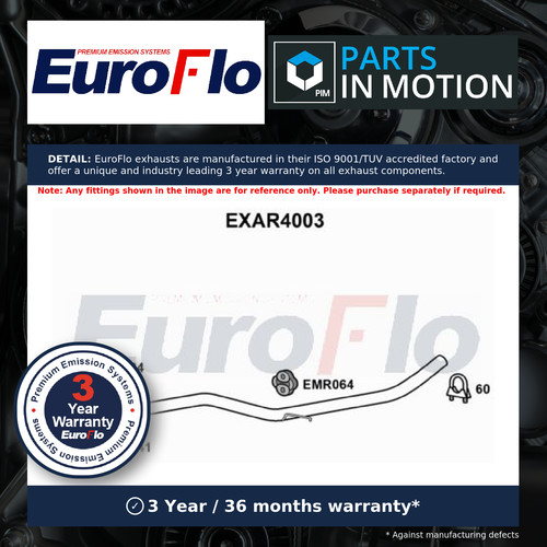 Exhaust pipe fits alfa - pipe, romeo