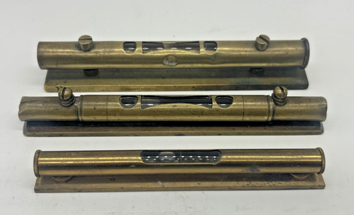 Engineers brass spirit levels - spirit,