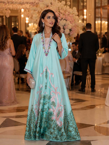 Women embroidered taffeta - women,