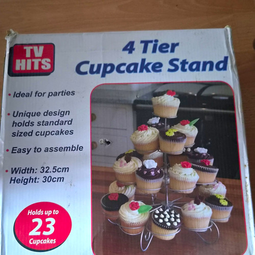 Hits tier cupcake - tier, stand